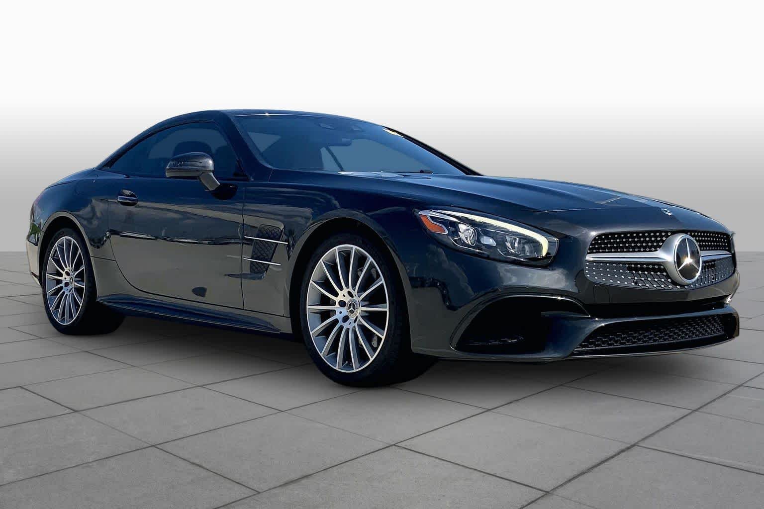 Used 2019 Graphite Grey Metallic Mercedes-Benz SL 550 image 3