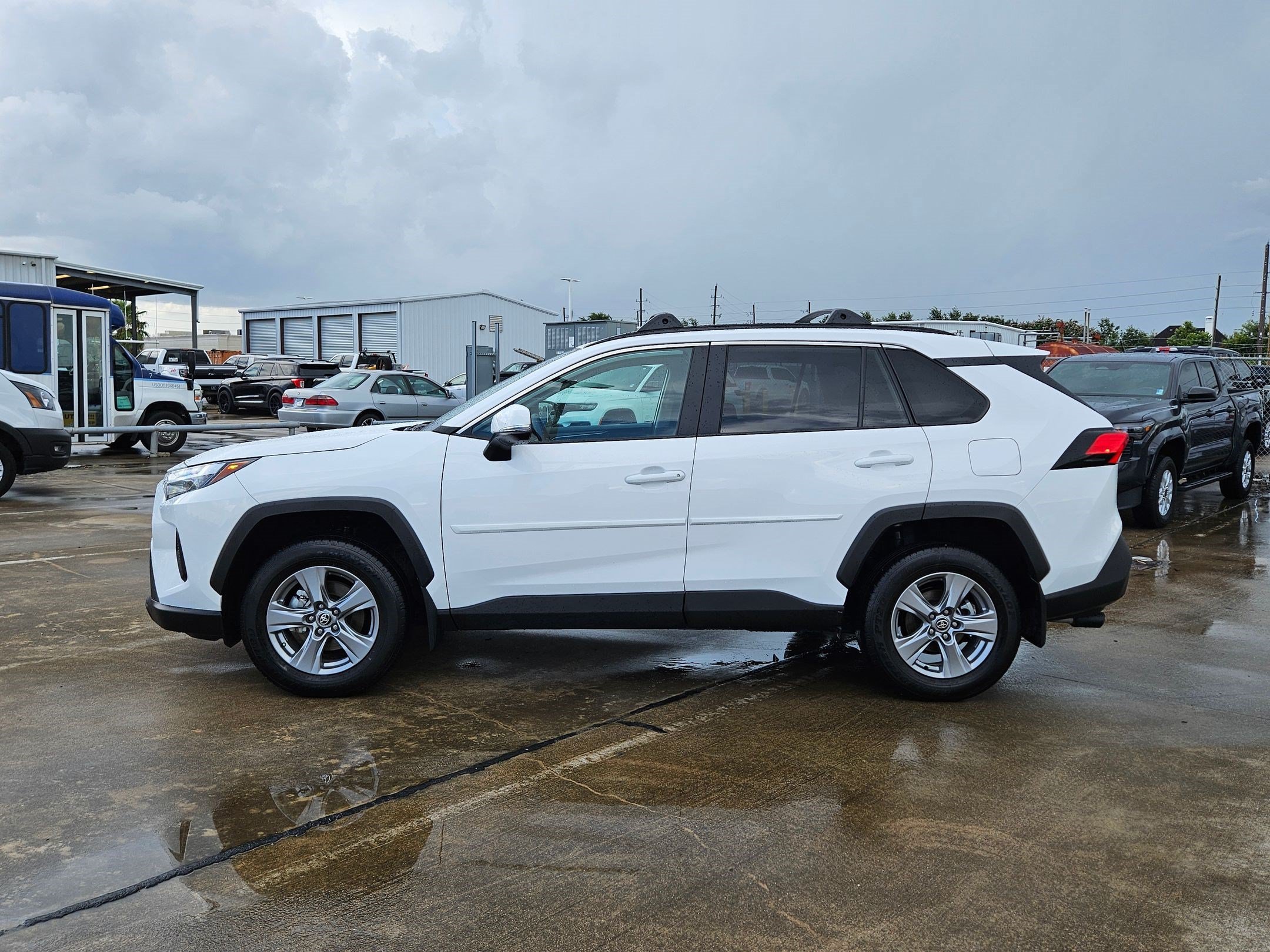 Certified Used 2025 Blue Toyota XLE image 6