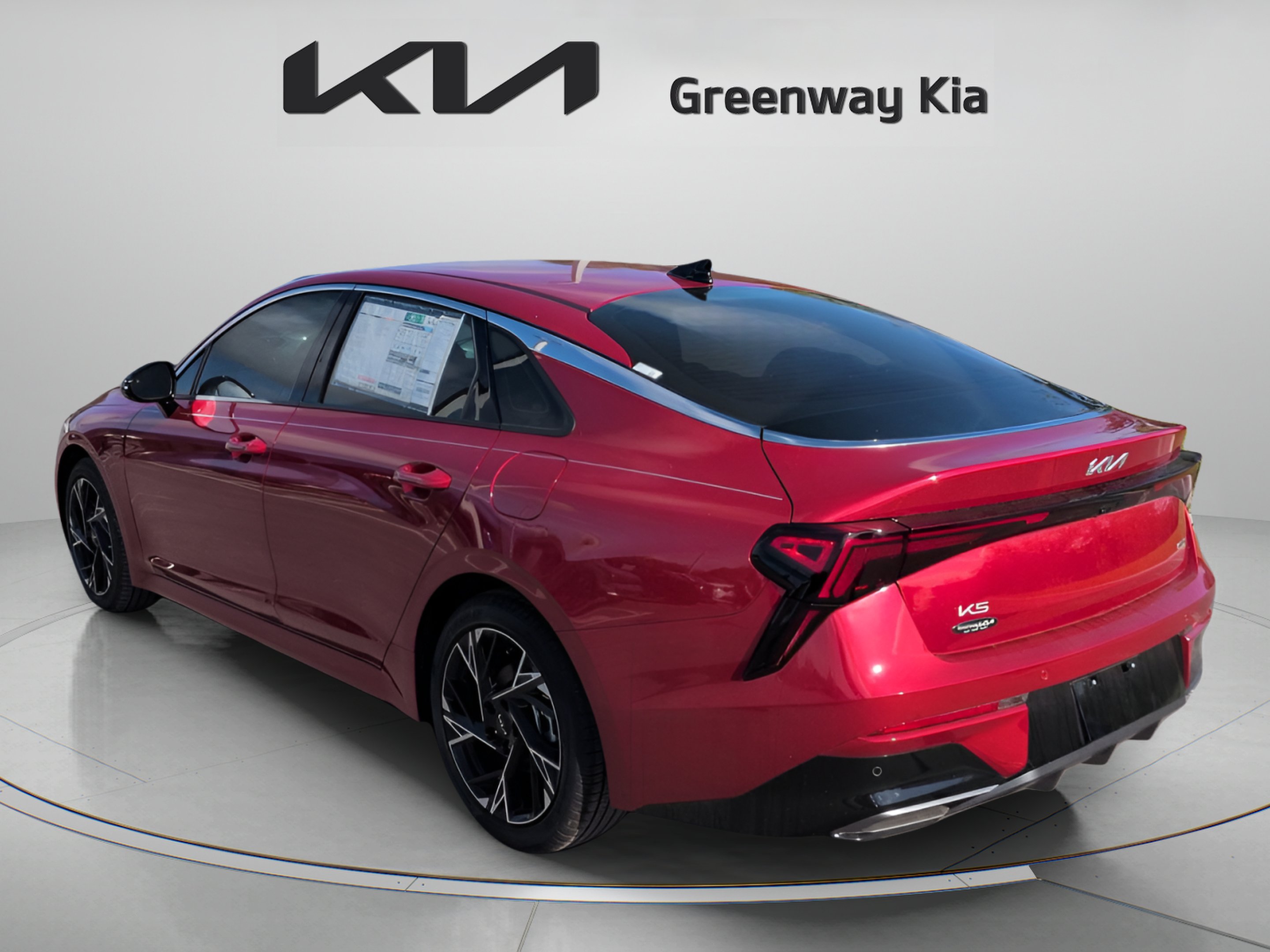New 2026 Runway Red Kia GT-Line AWD image 5