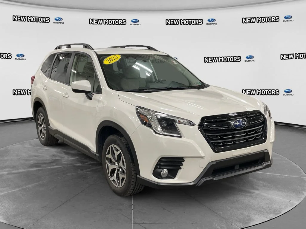 Used 2023 Crystal White Pearl Subaru Premium image 7