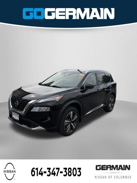 Certified Used 2023 Black Nissan Platinum image 1