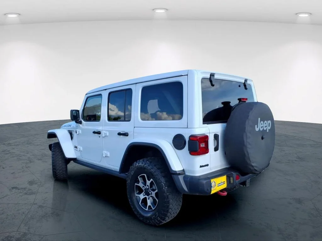 Used 2020 White Jeep Unlimited Rubicon image 11
