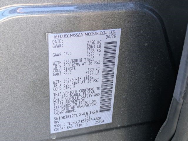 New 2026 Gun Metallic Nissan Rock Creek image 25