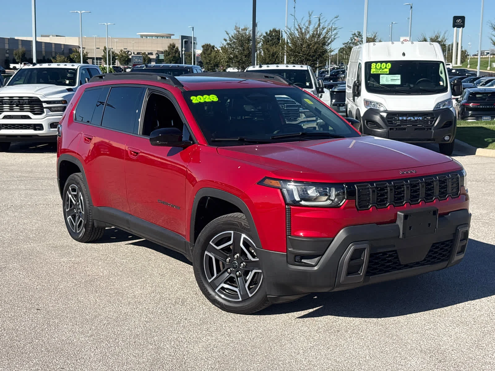 Used 2026 Jeep Cherokee Limited with VIN 3C4PJMB22TT215002 for sale in Kansas City