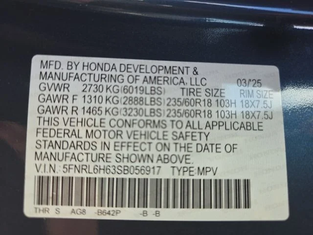 Used 2025 Gray Honda EX-L image 39