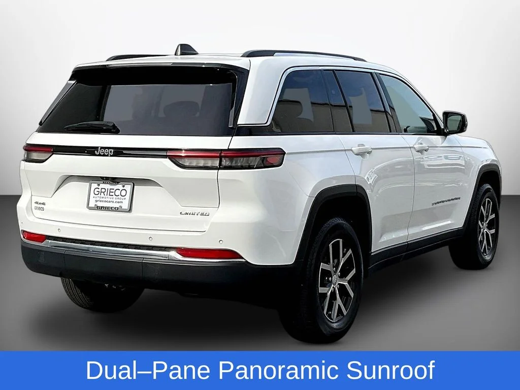 Used 2023 Bright White Clearcoat Jeep Limited image 7
