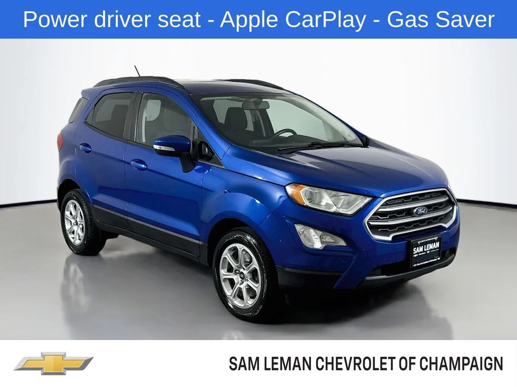 Used 2018 Blue Ford SE image 1