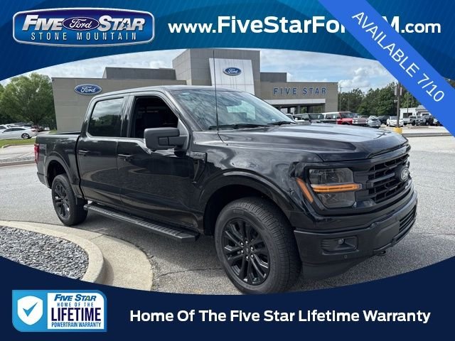 New 2026 Agate Black Metallic Ford XLT image 2