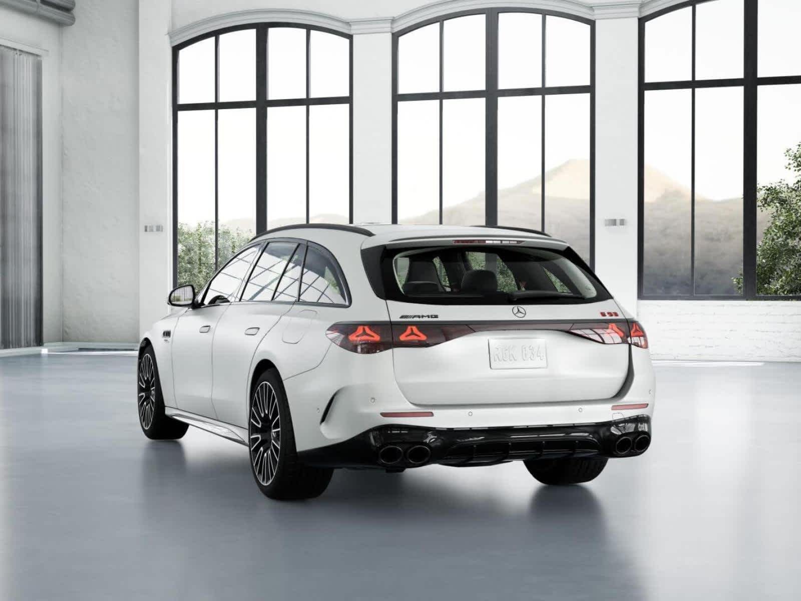 New 2026 MANUFAKTUR Moonlight White Magno Mercedes-Benz AMG® E 53 E 4MATIC+ Wagon image 26