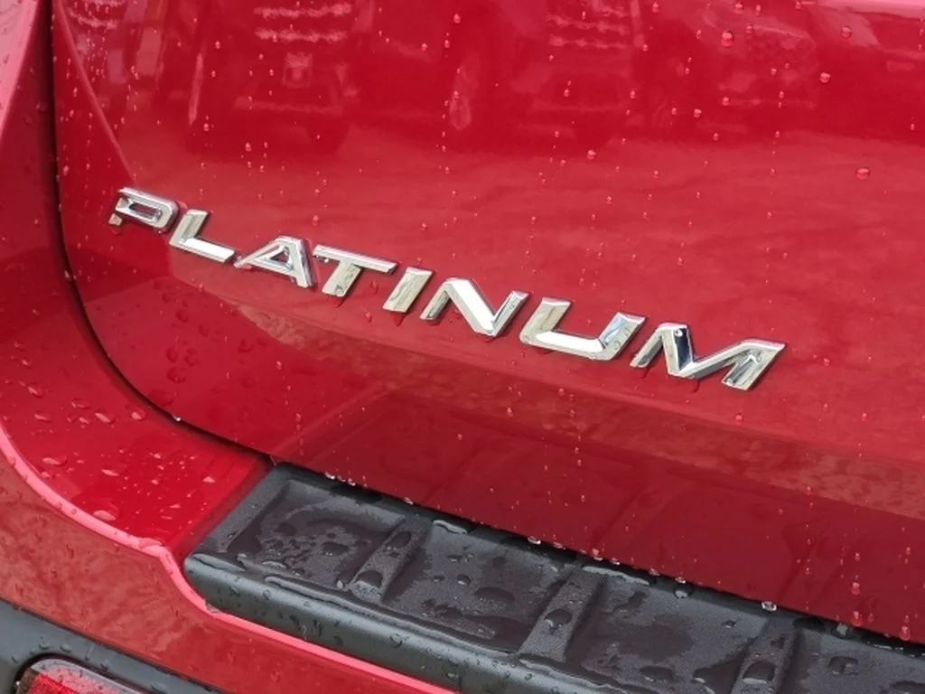 Used 2025 Rapid Red Metallic Tinted Clearcoat Ford Platinum image 7