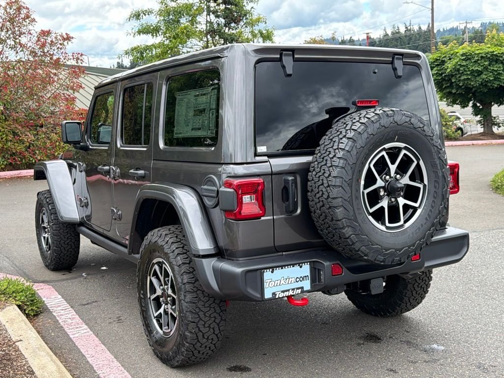New 2026 Granite Crystal Metallic Clear-Coat Exterior Paint Jeep Rubicon image 5
