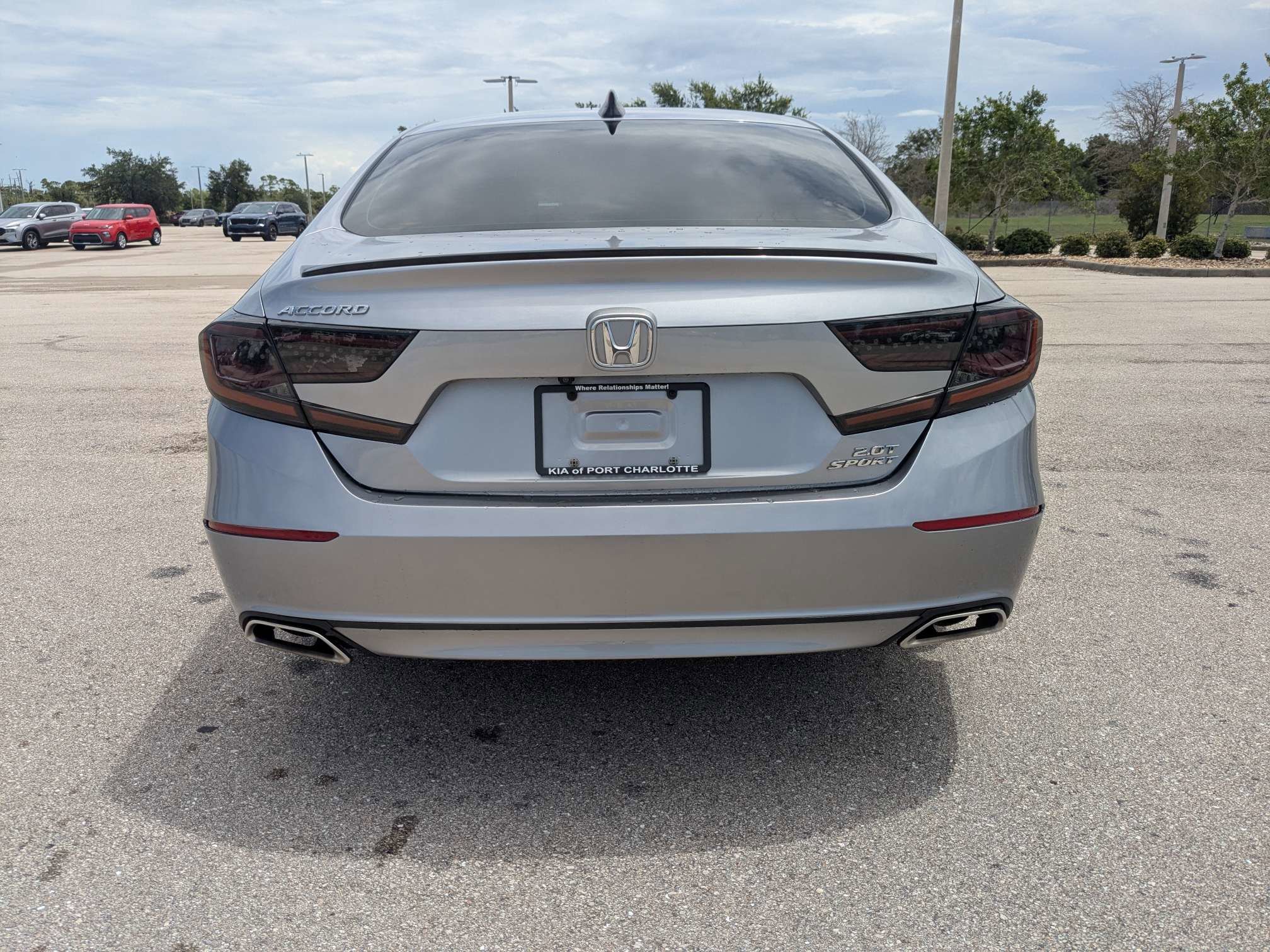 Used 2022 Lunar Silver Metallic Honda Sport image 5