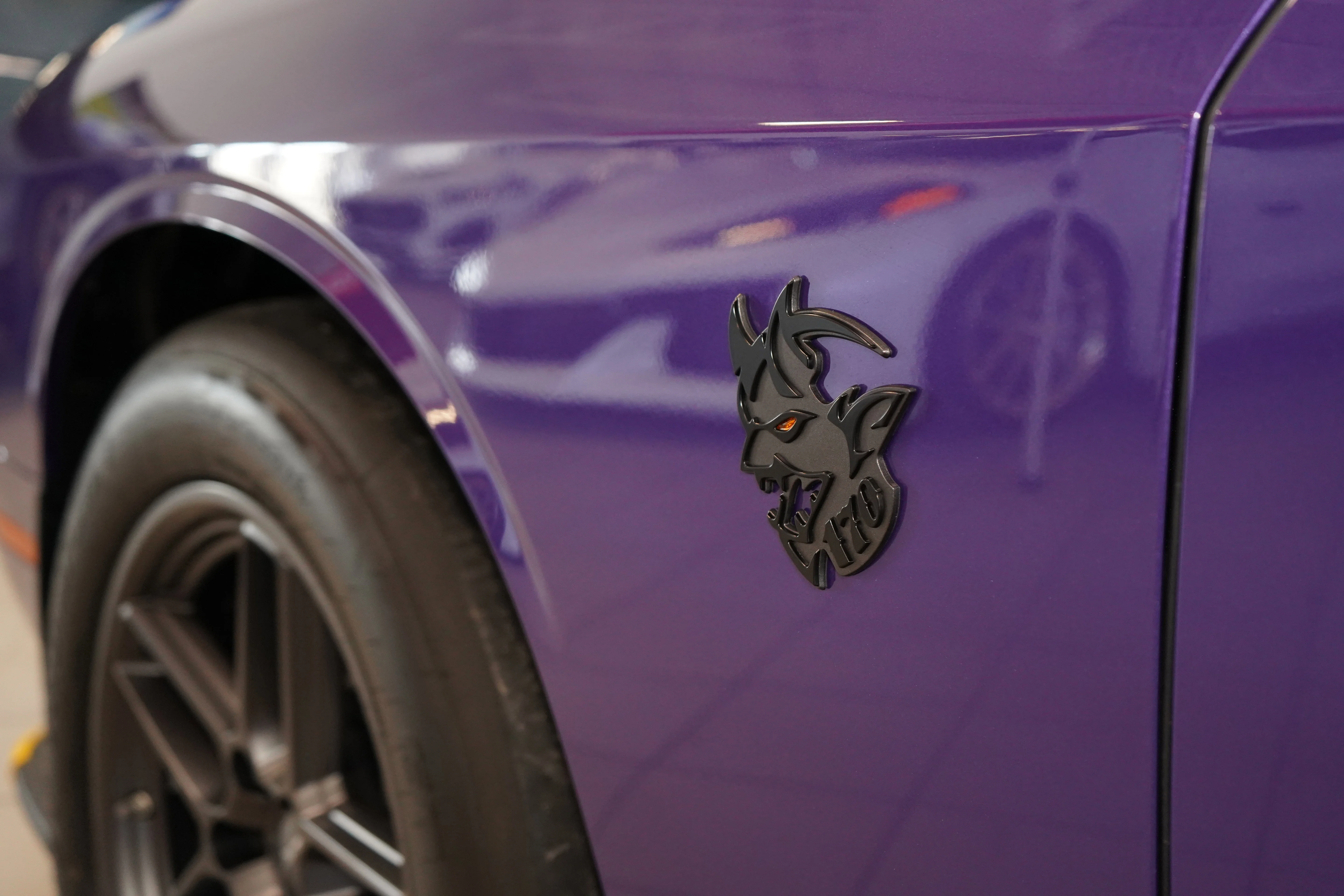 Used 2023 Plum Crazy Pearl Dodge SRT Demon 170*NO LUX TAX! | 1,025HP!!!! | Plum Crazy Purple | Only 24 KM! | Brembo Brakes image 25