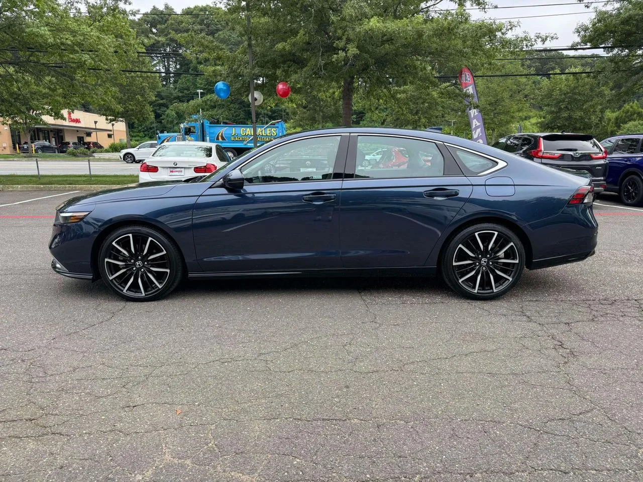 Certified Used 2024 Canyon River Blue Metallic Honda Touring image 4