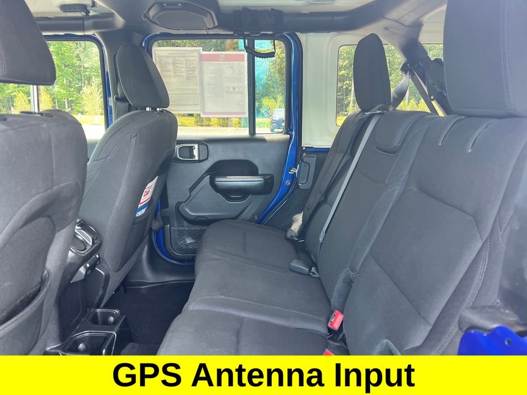 Used 2019 Ocean Blue Metallic Jeep Unlimited Sport S image 13