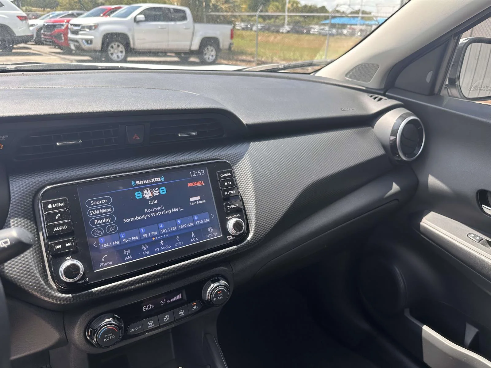 Used 2021 Aspen White Tricoat Nissan SV image 16