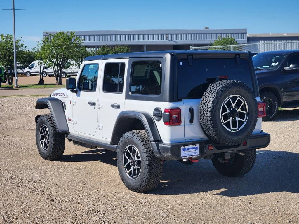 New 2026 Bright White Clearcoat Jeep Rubicon image 3
