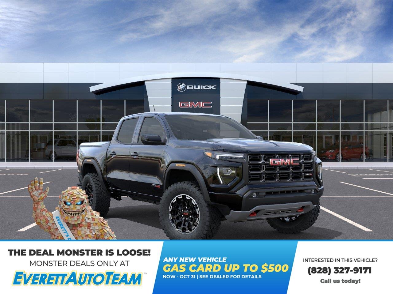 New 2026 Onyx Black GMC AT4 image 1