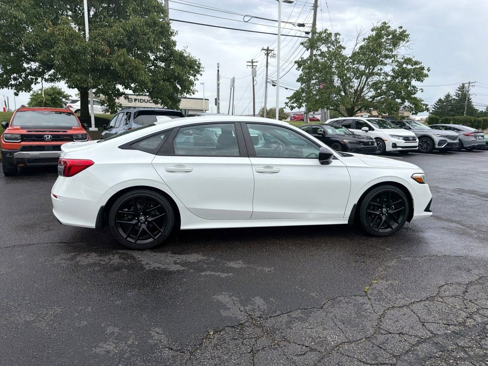Certified Used 2023 Platinum White Pearl Honda Sport image 35