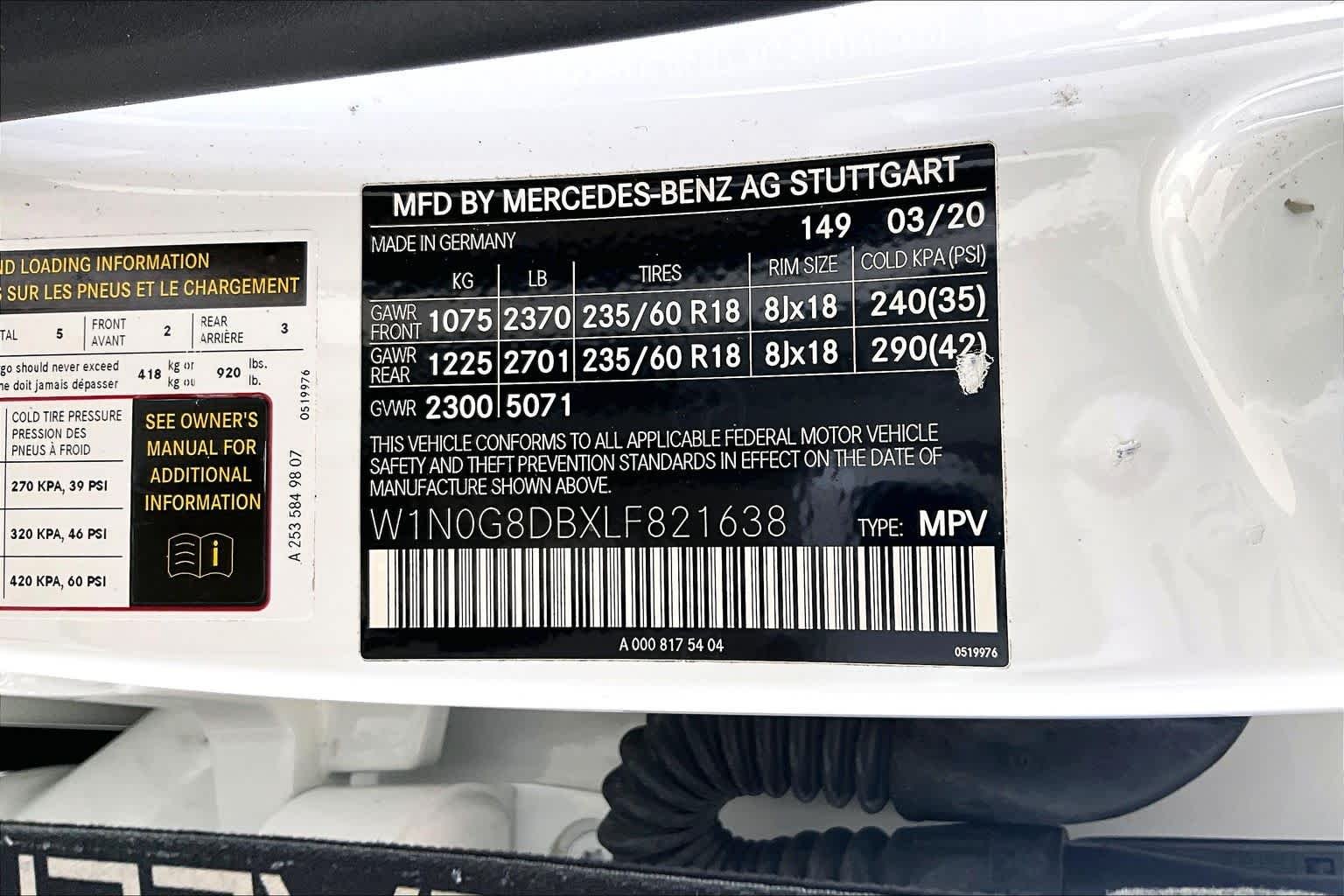 Used 2020 Polar White Mercedes-Benz GLC 300 image 29