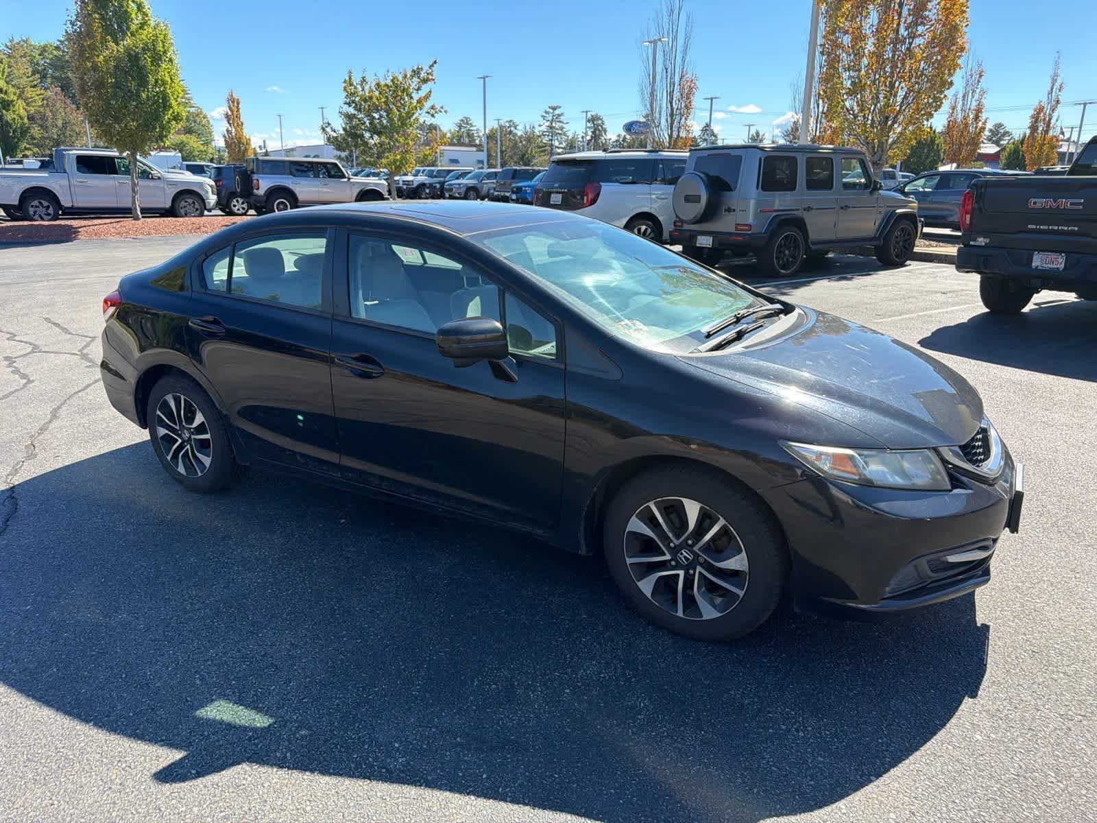Used 2015 Crystal Black Pearl Honda EX image 9