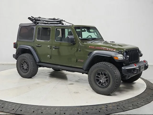 Used 2022 Green Jeep Unlimited Rubicon image 10