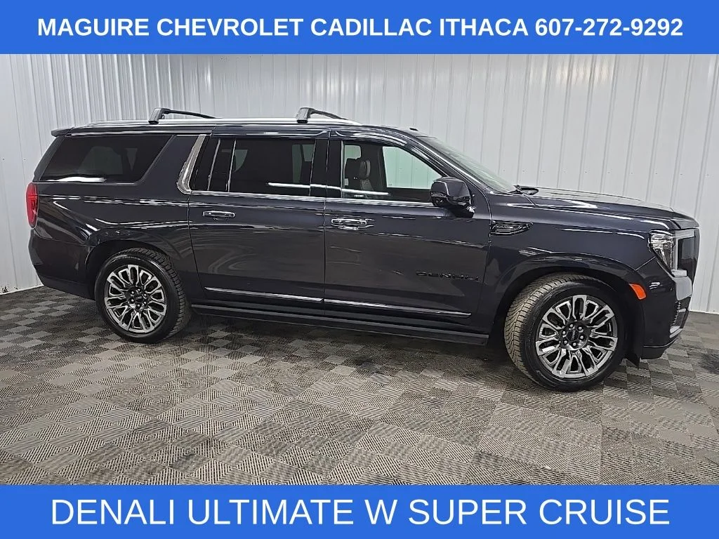 Used 2023 Silver GMC Denali Ultimate image 1