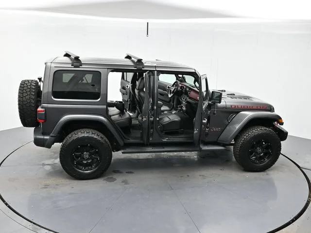 Used 2020 Granite Crystal Metallic Clearcoat Jeep Rubicon image 43