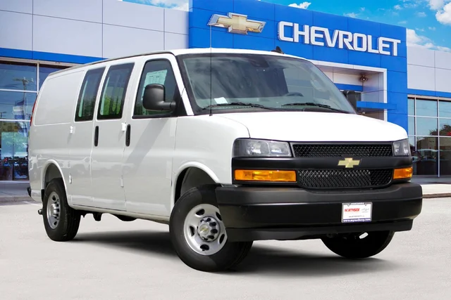 New 2025 Chevrolet Express 2500 Work Van RWD 3D Cargo Van