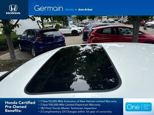 Certified Used 2023 Platinum White Pearl Honda 1.5T 4D EX BD image 15