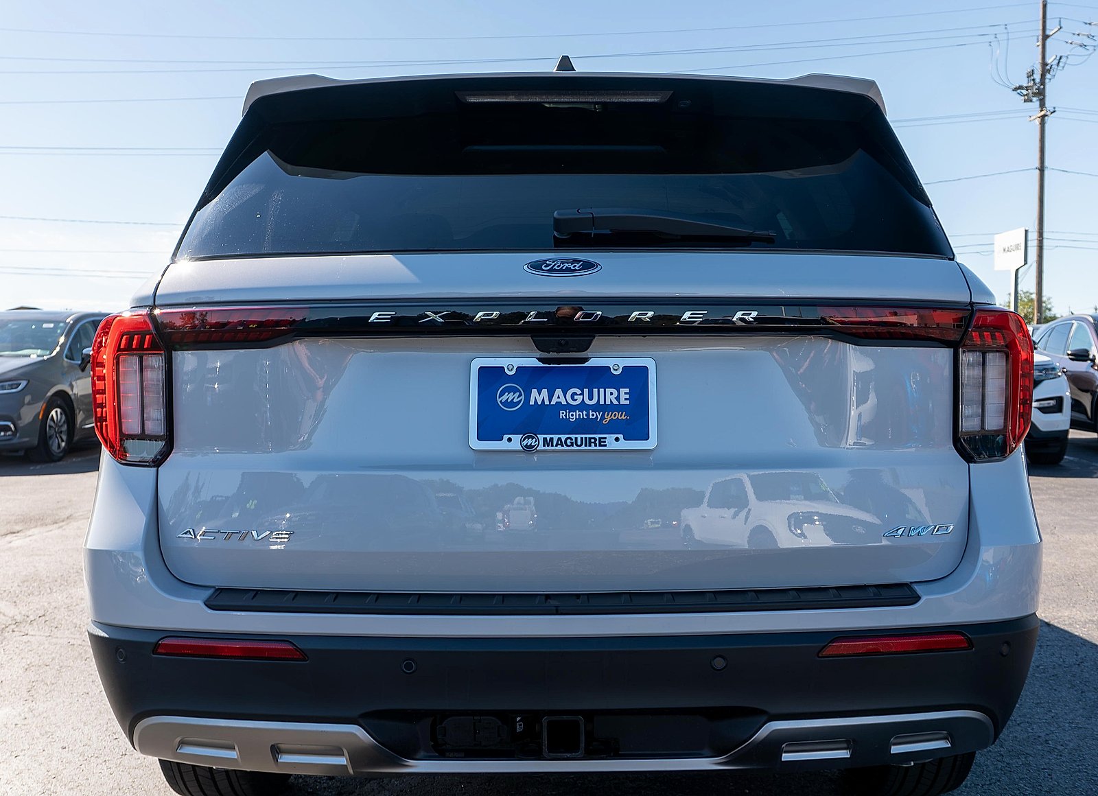 New 2026 Space White Metallic Ford Active image 6