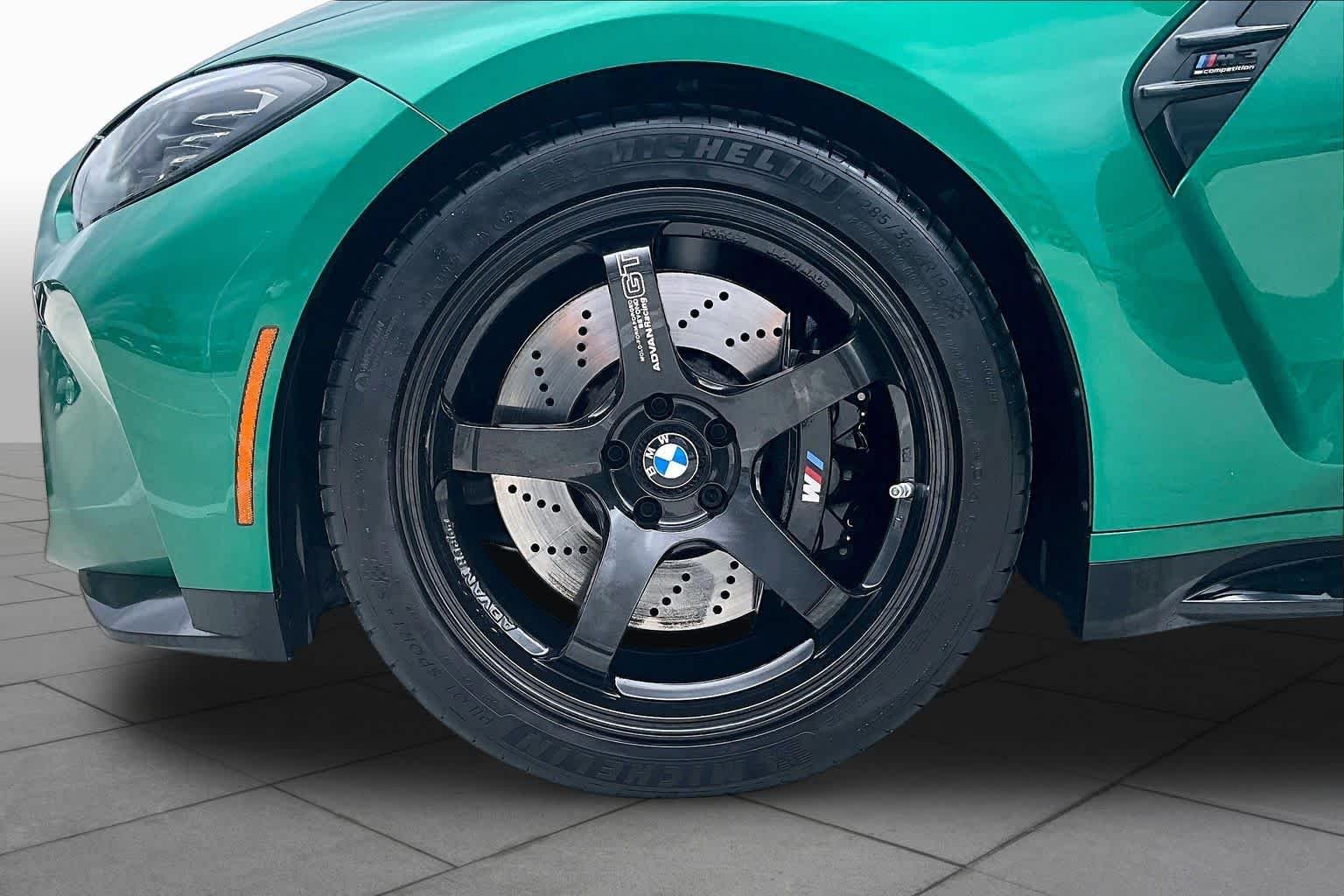 Used 2024 Isle of Man Green Metallic BMW Competition image 10