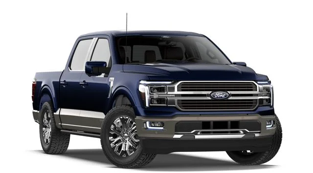 New 2026 Antimatter Blue Metallic Ford King Ranch image 4