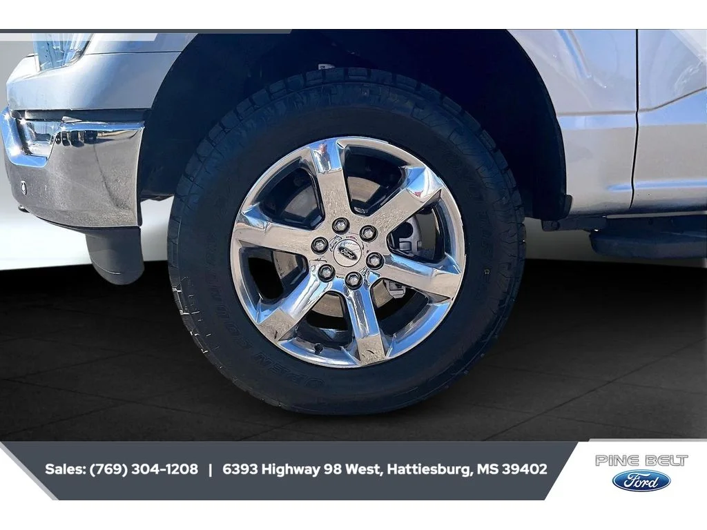 Used 2022 Iconic Silver Metallic Ford XLT image 7