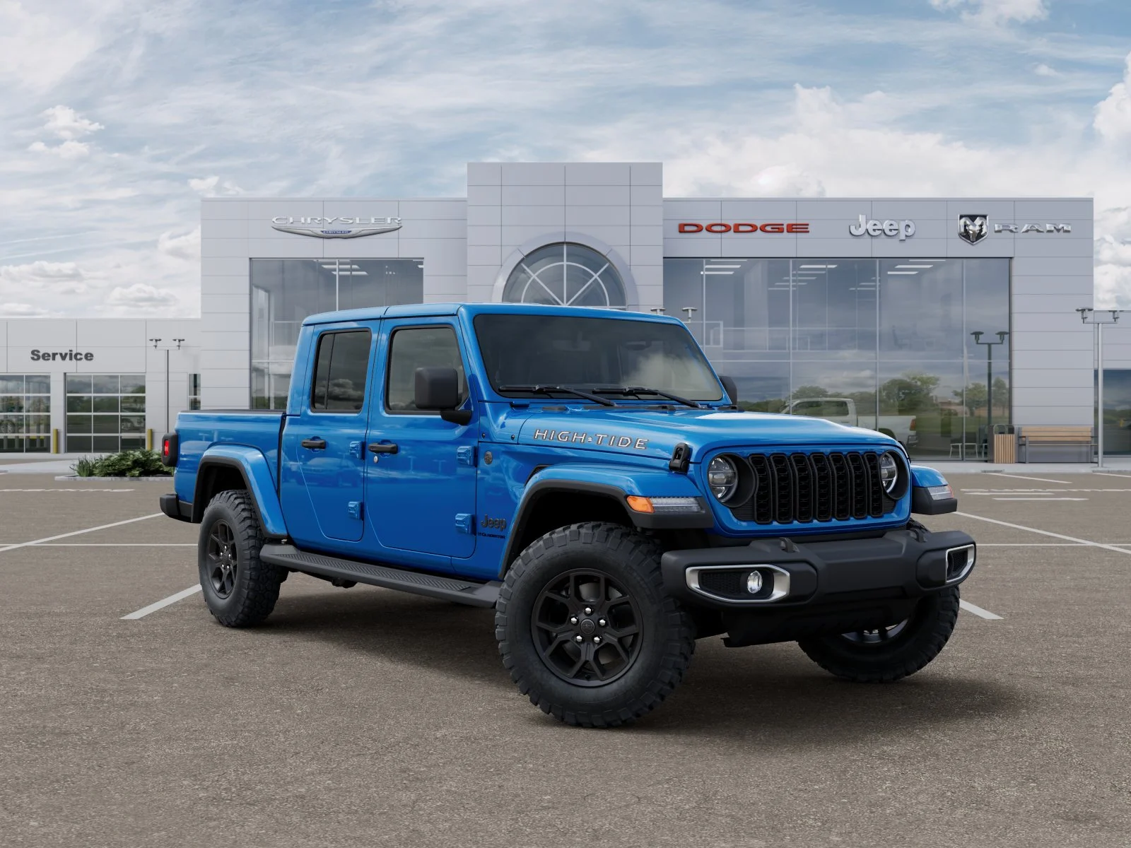 New 2025 Hydro Blue Pearlcoat Jeep High Tide image 24