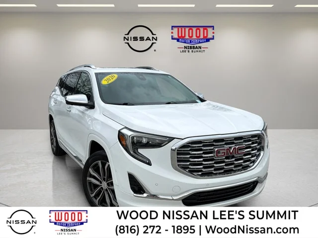 Used 2020 Summit White GMC Denali image 1