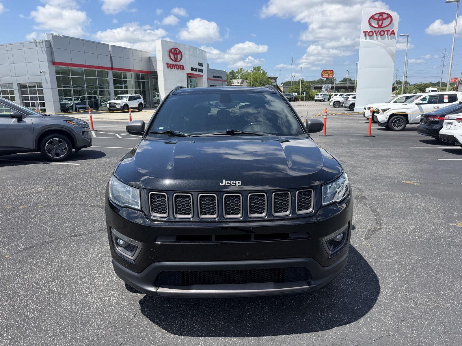 Used 2021 Diamond Black Crystal Pearlcoat Jeep 80th Anniversary image 2