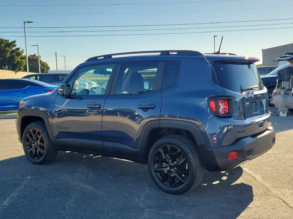Certified Used 2023 Blue Jeep Altitude image 6