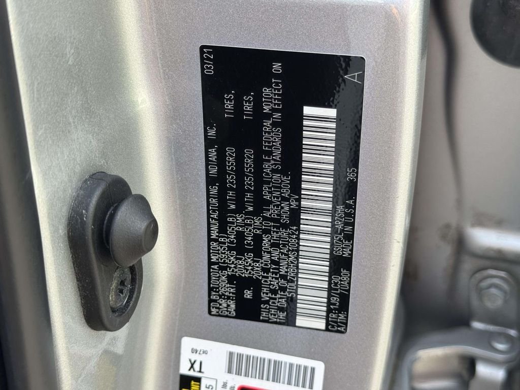 Used 2021 Silver Toyota XSE image 29