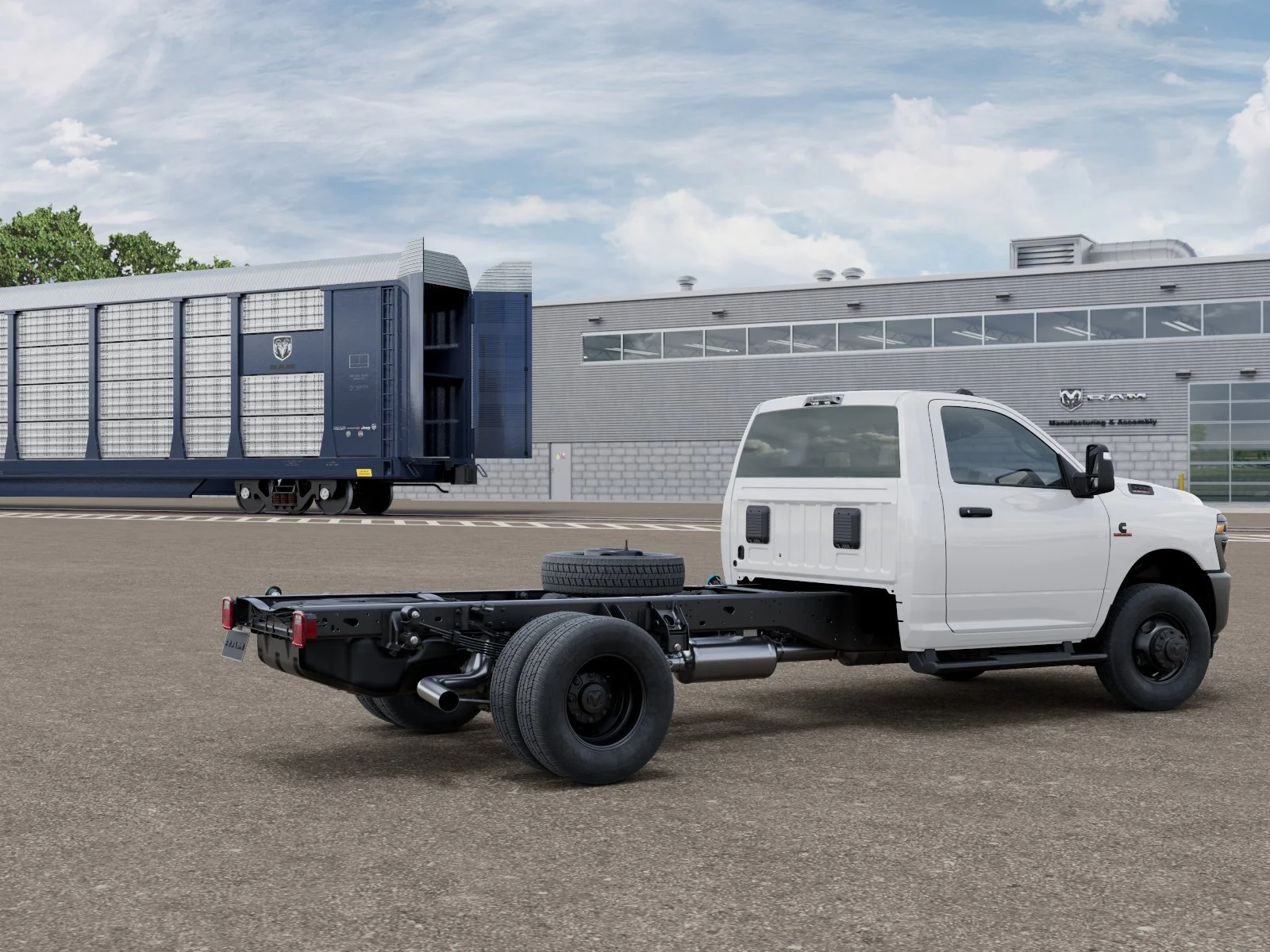 New 2027 Bright White Clear-Coat Paint RAM TRADESMAN image 4