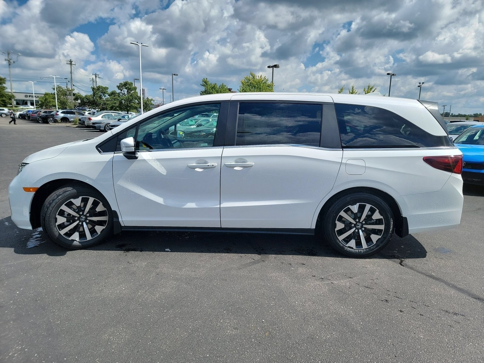 New 2027 Platinum White Pearl Honda EX-L image 4