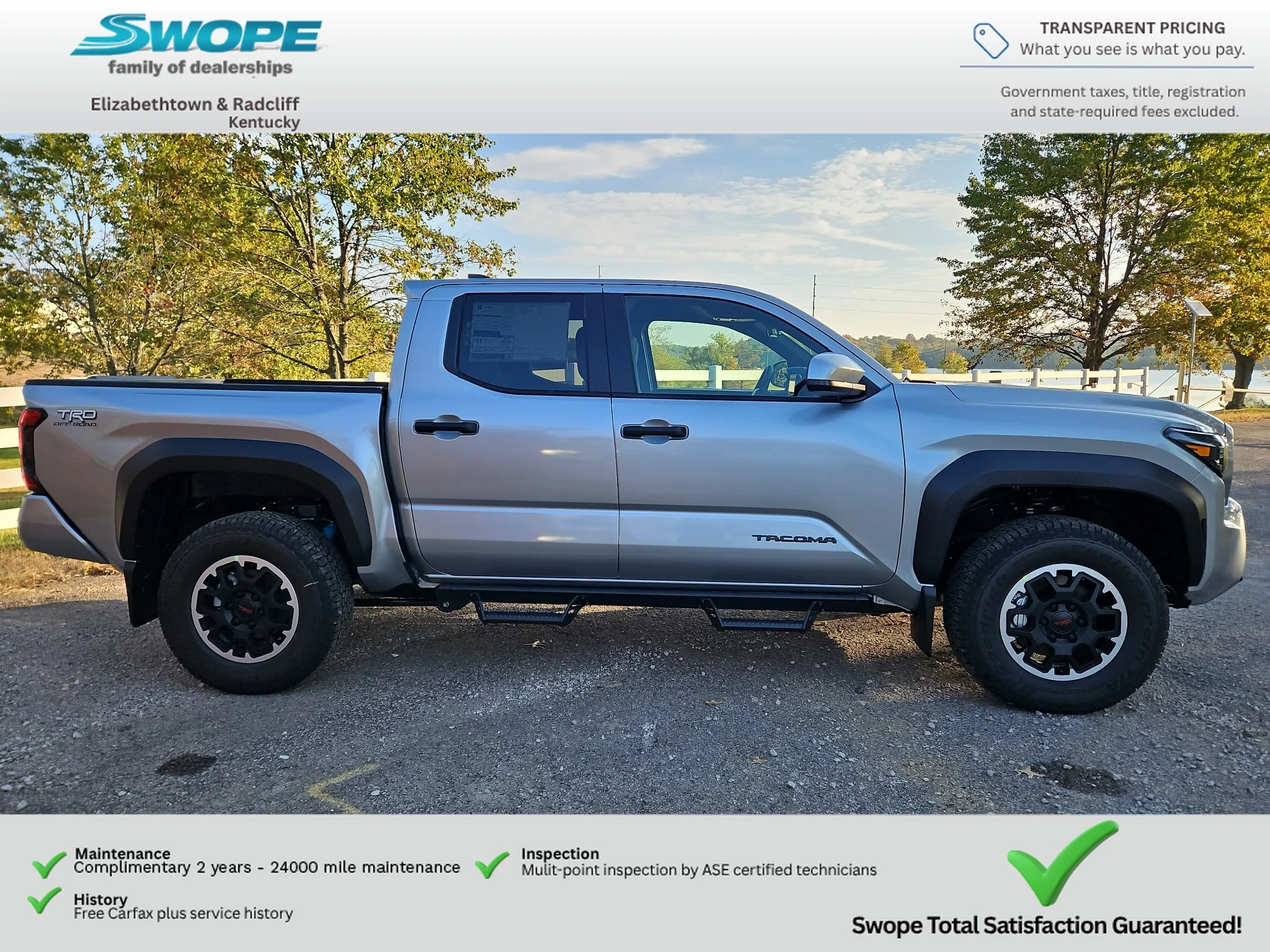 New 2026 Celestial Silver Metallic Toyota TRD Off Road image 2