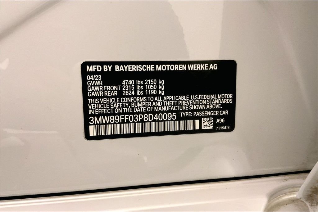Used 2023 White Metallic BMW 330i xDrive image 32