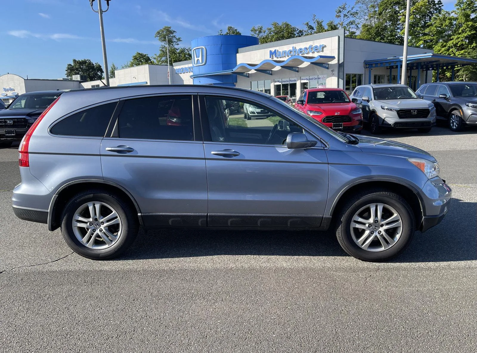 Used 2010 Honda CR-V EX-L with VIN JHLRE4H75AC015131 for sale in Manchester, CT