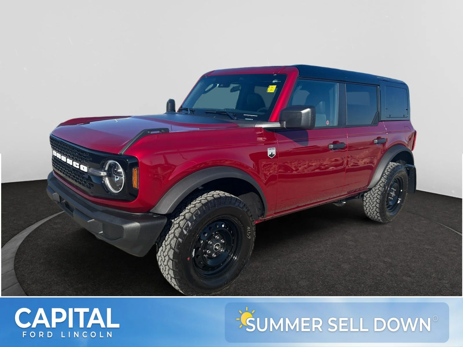 New 2026 Ruby Red Metallic Tinted Clearcoat Ford Big Bend image 1