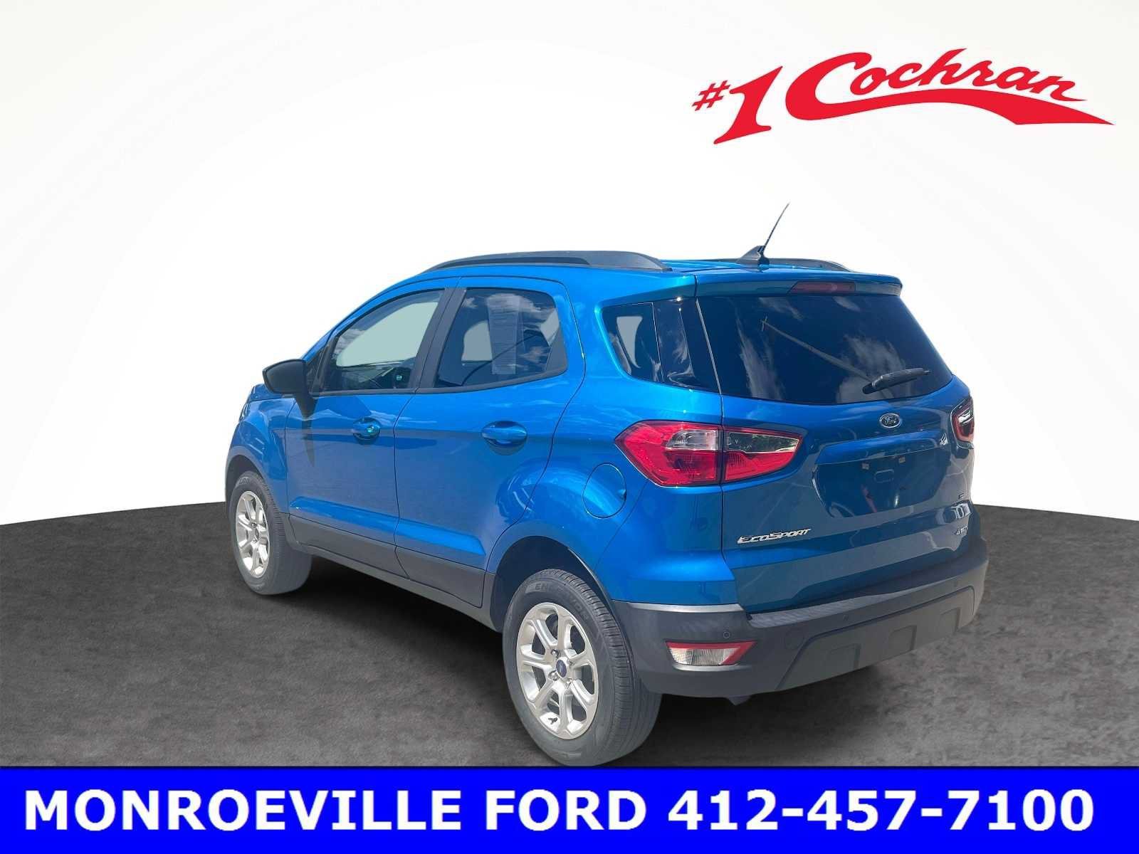 Used 2019 Blue Candy Metallic Tinted Clearcoat Ford SE image 14