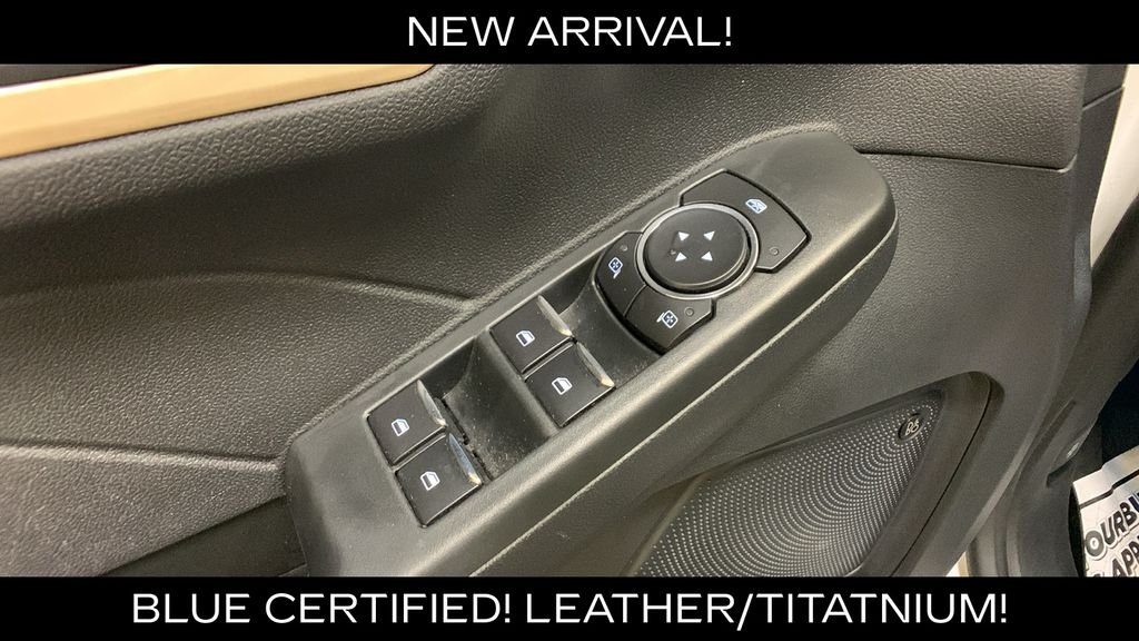 Certified Used 2022 White Metallic Ford Titanium image 30
