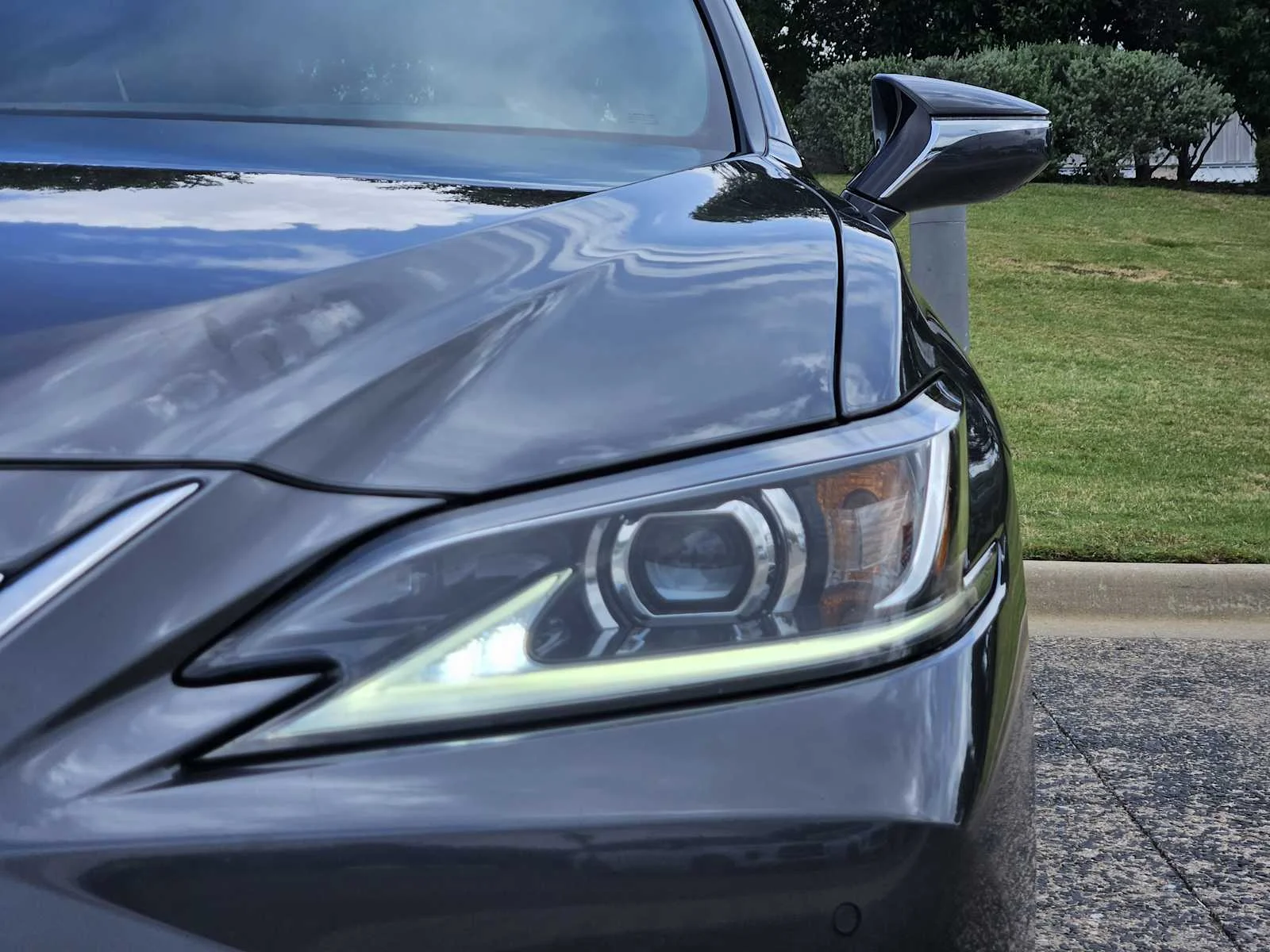 Certified Used 2022 CLOUDBURST GRAY Lexus  image 6