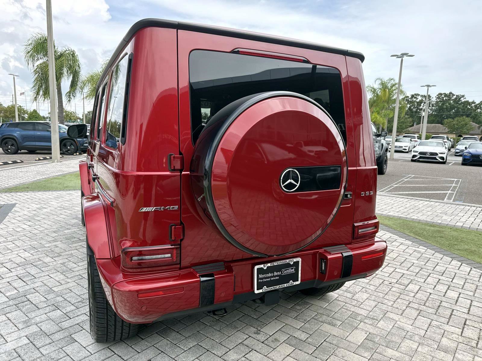 Certified Used 2022 Cardinal Red Metallic Mercedes-Benz G 63 AMG® image 9