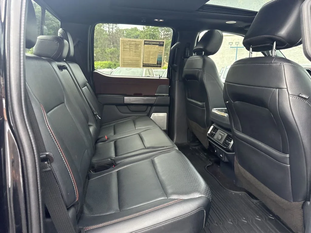 Used 2022 Agate Black Metallic Ford Lariat image 33